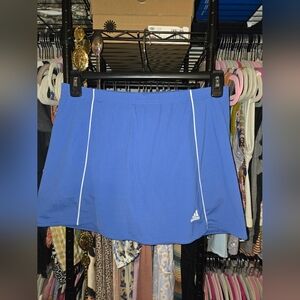 Adidas Royal Blue Skirt with White Trim